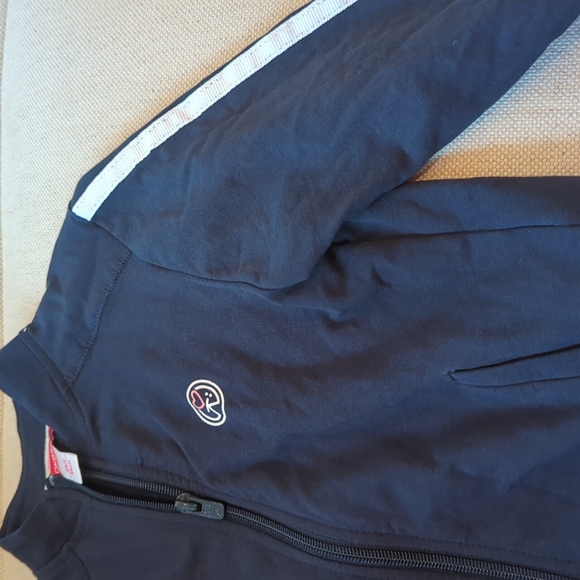 Okaidi navy track jacket (size 3) never worn! - Picture 3 of 4